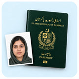 Pakistan passport photo