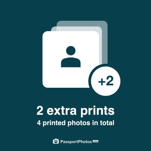 2 extra printed photos