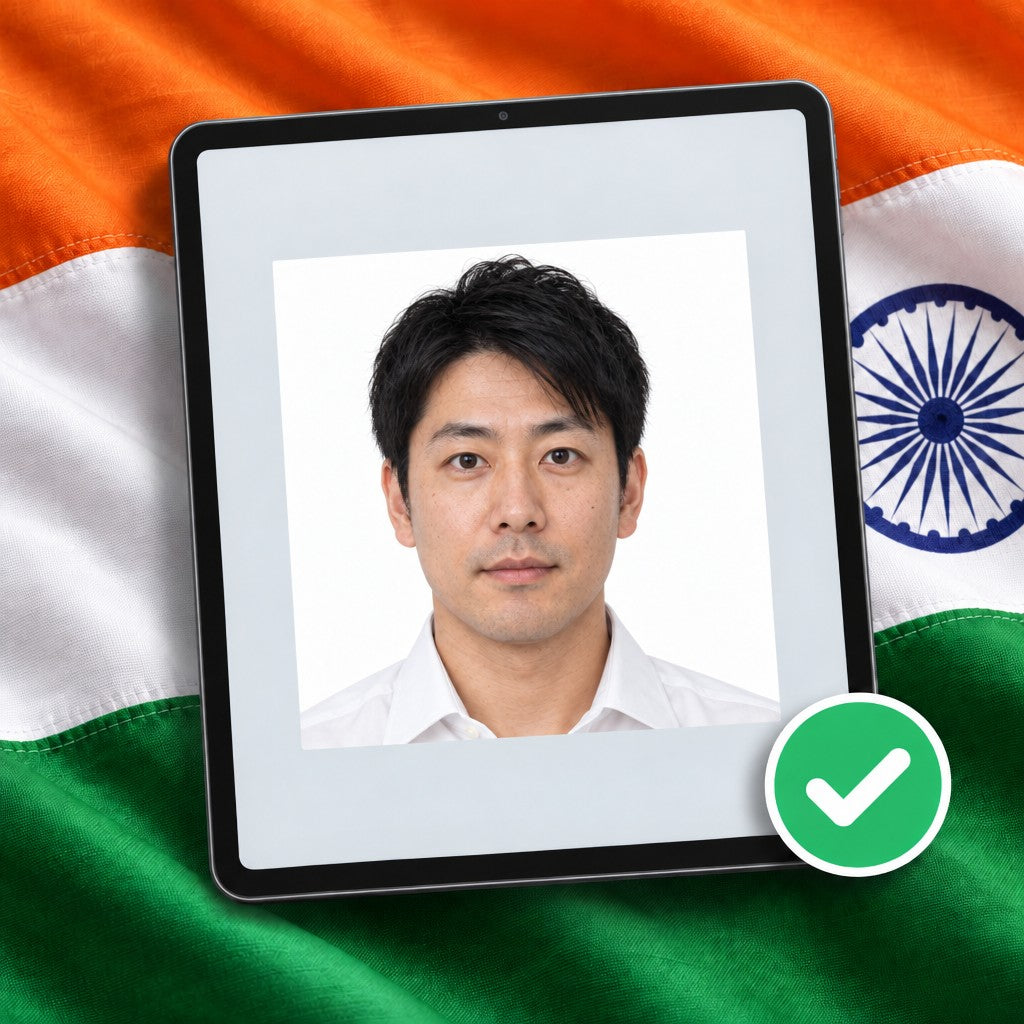 Foto para e-Visa de la India