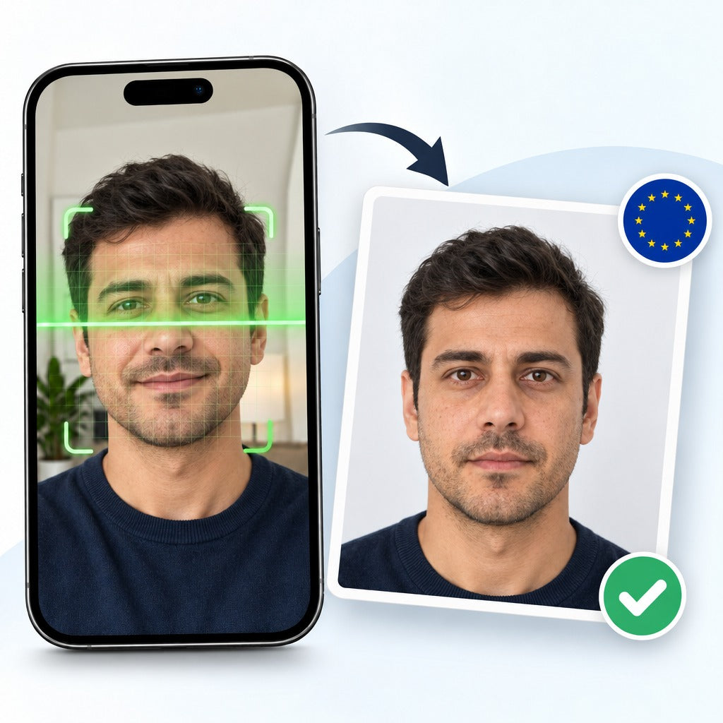 Schengen Visa Photo