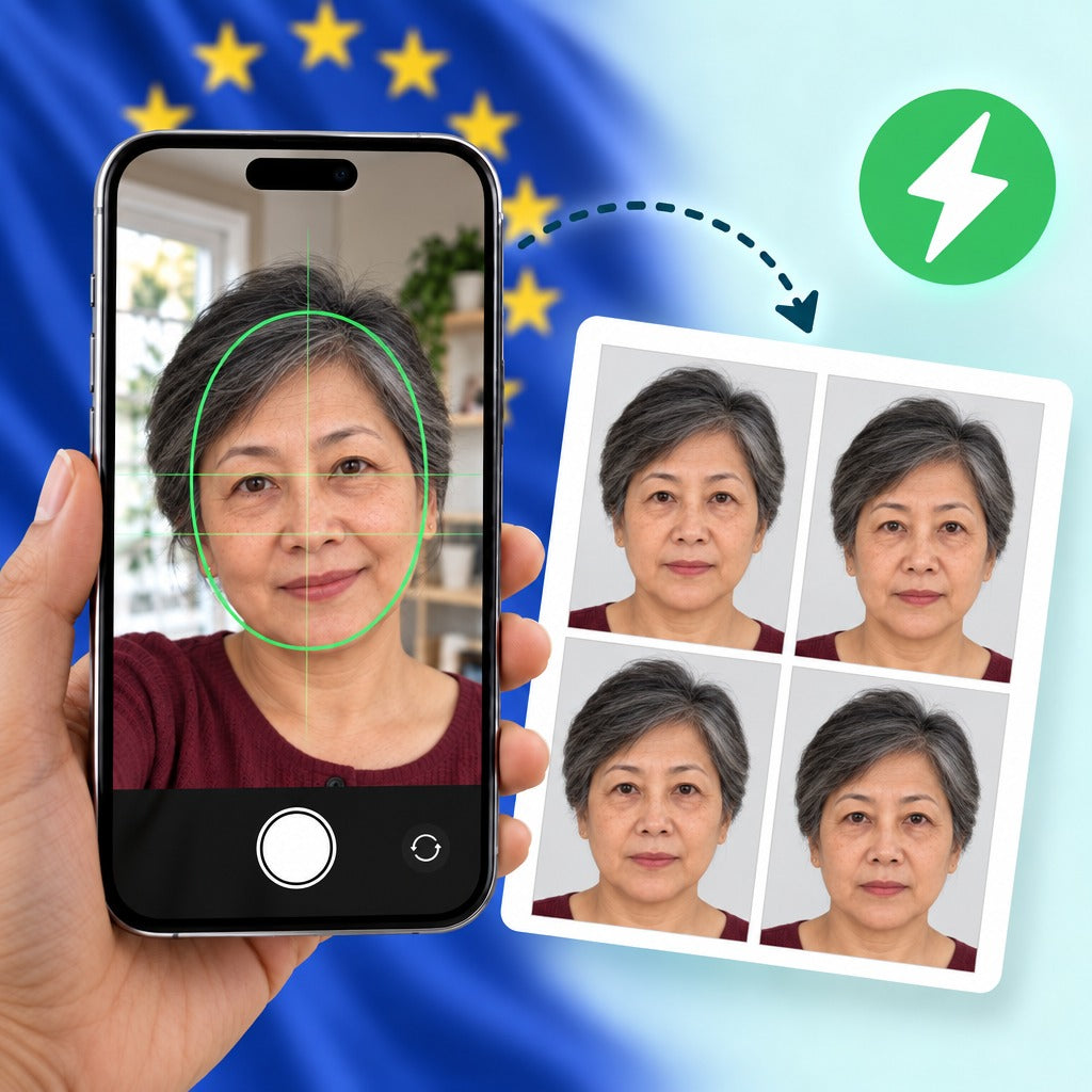 Schengen Visa Photo