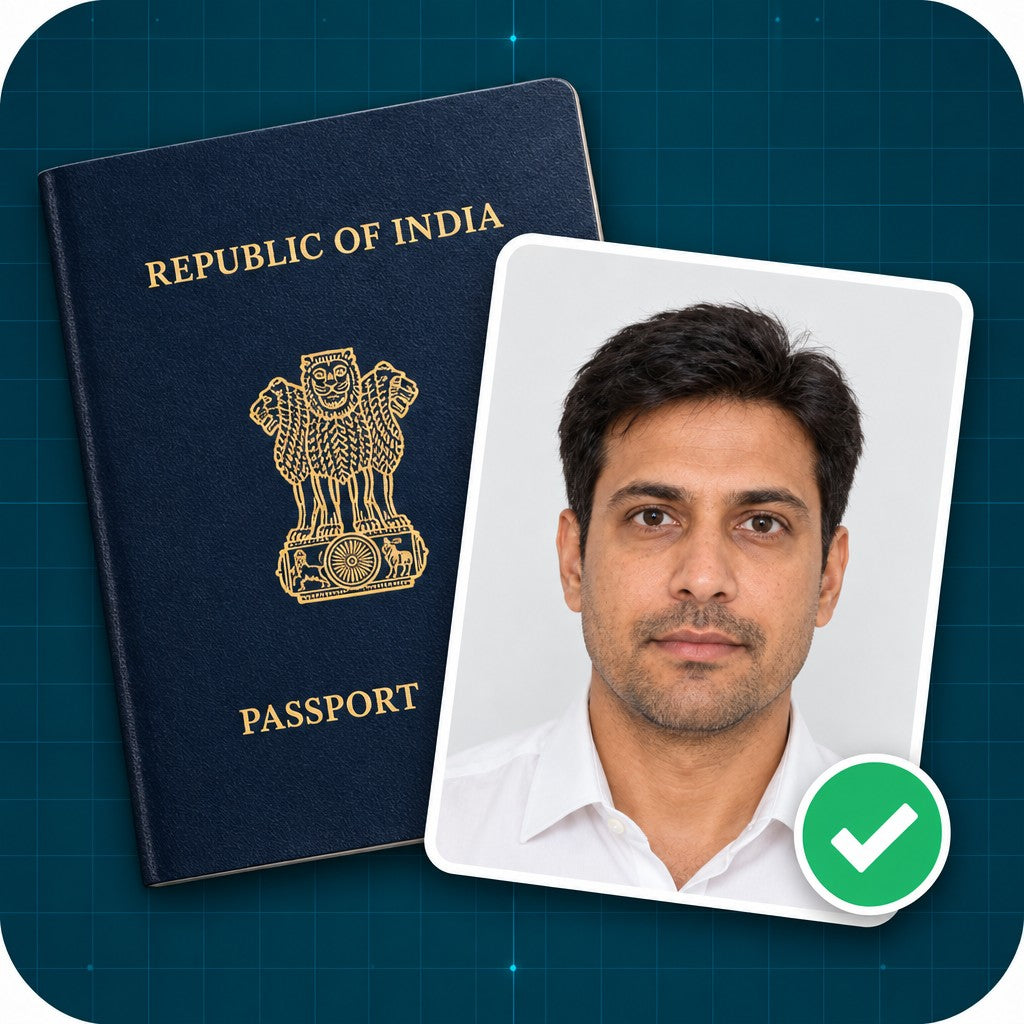 Foto para visa Schengen